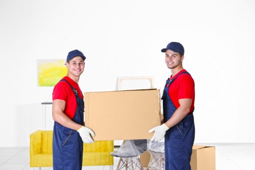 Local team collecting unwanted sofas, beds, and office furniture in Docklands