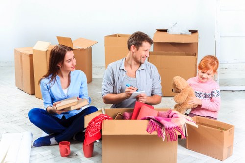 Moving truck service for Docklands apartment and office relocations