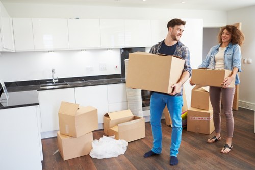 Docklands removal van for residential and commercial relocations
