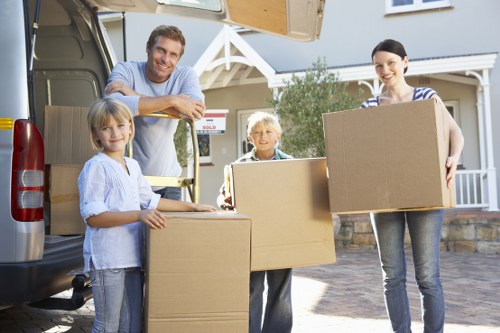 Team completing a safe and organised furniture relocation